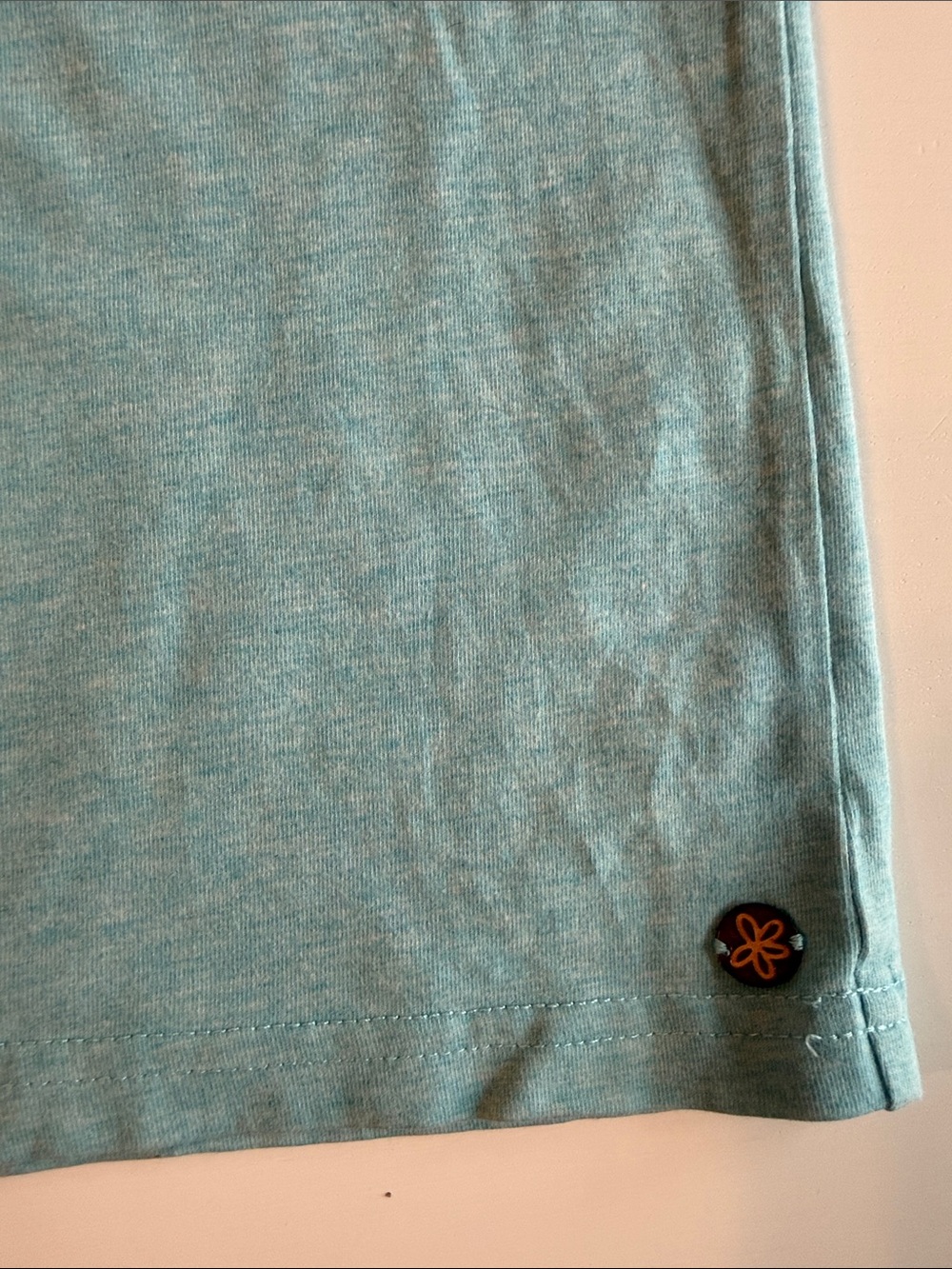 Matilda Jane (435) Light Blue Free Spirit Graphic Ringer Tee Sz 12 VGUC - Picture 6 of 10
